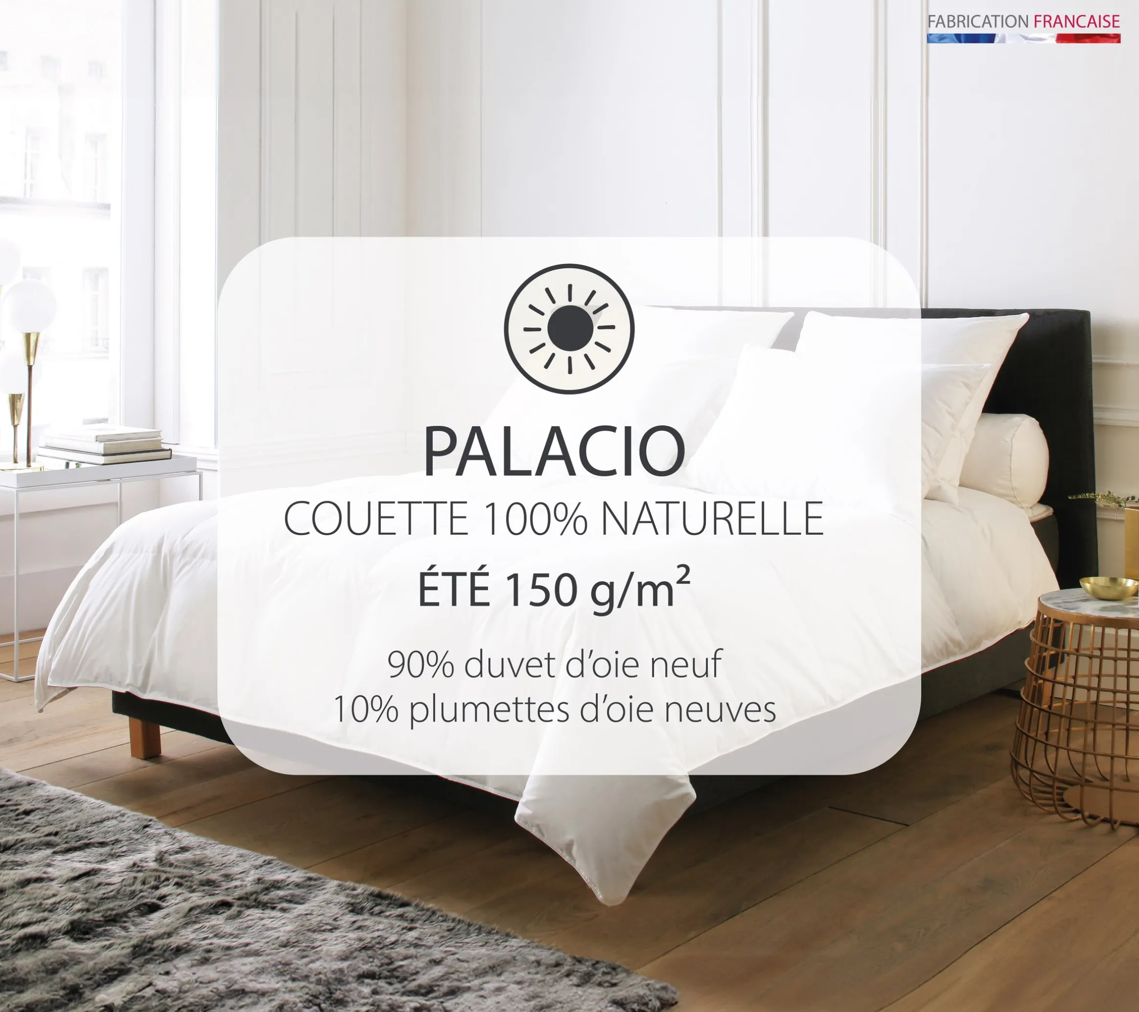 COUETTE NATURELLE PALACIO .