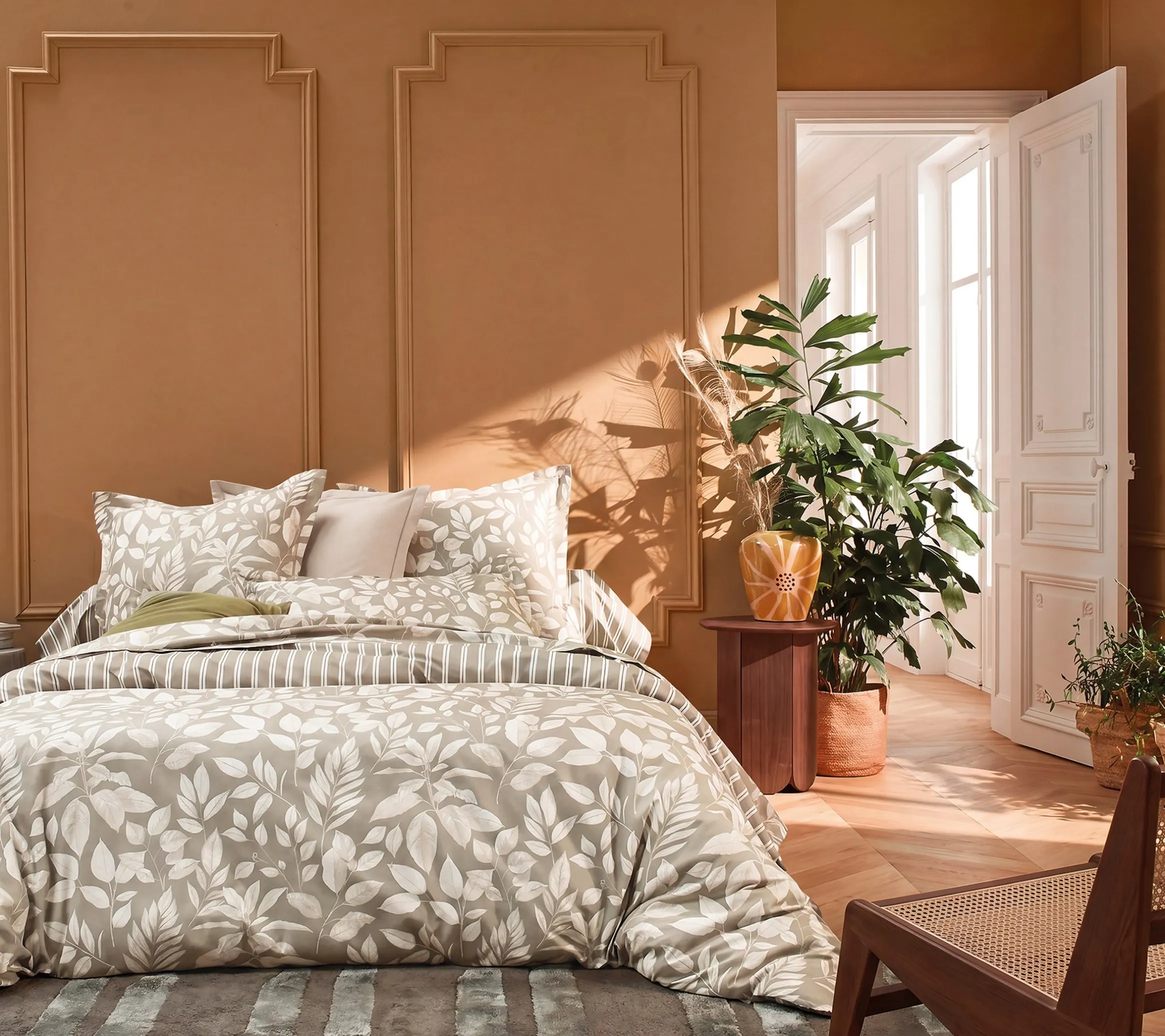 DRAP COTTAGE KAKI