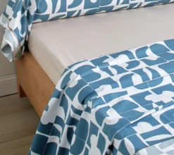 DRAP CRAFT BLEU PAON