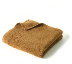 DRAP DE BAIN UNI OCRE
