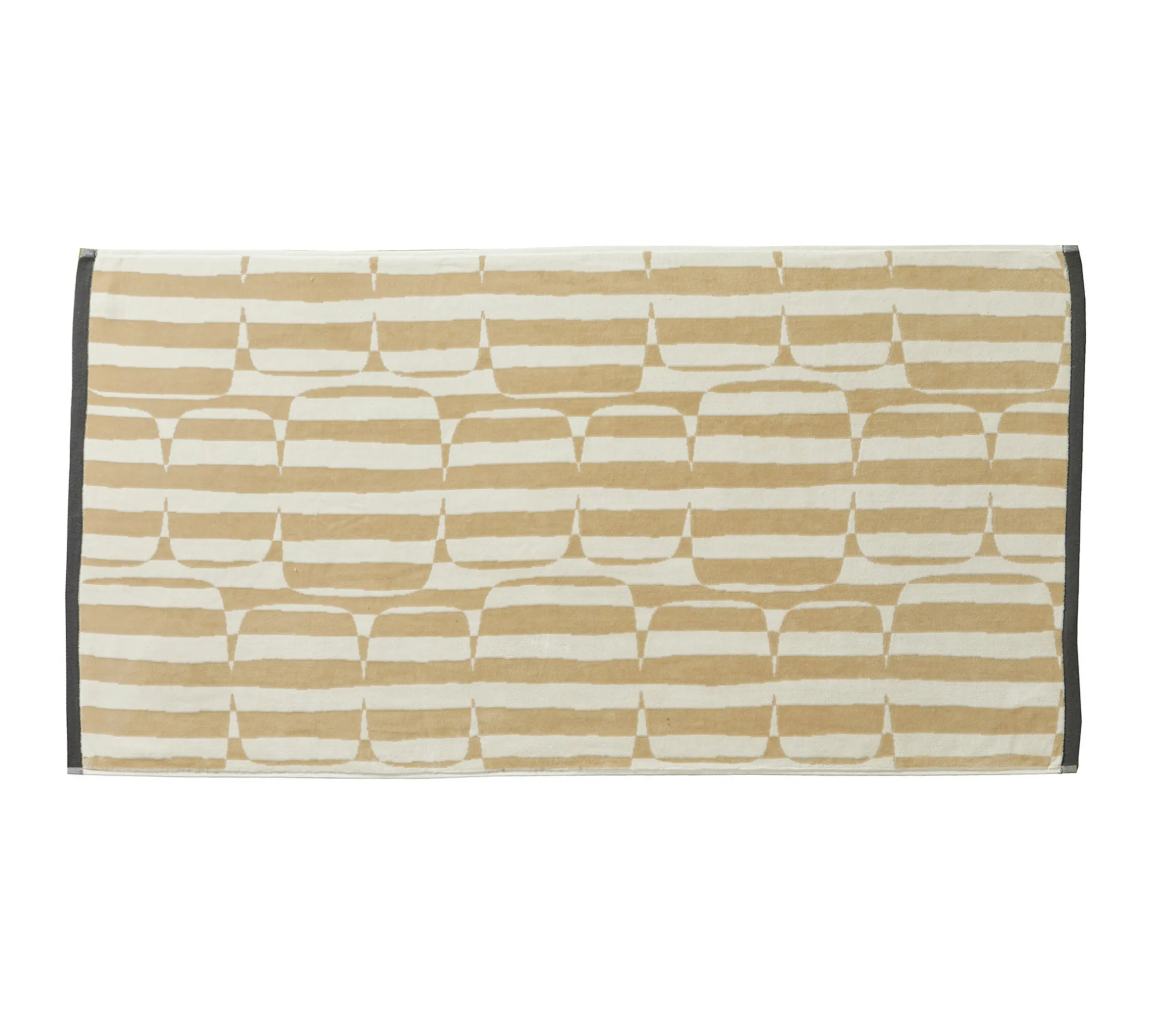 DRAP DE DOUCHE MIX LOHKO BEIGE