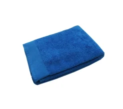 DRAP DE DOUCHE UNI BLEU ROYAL