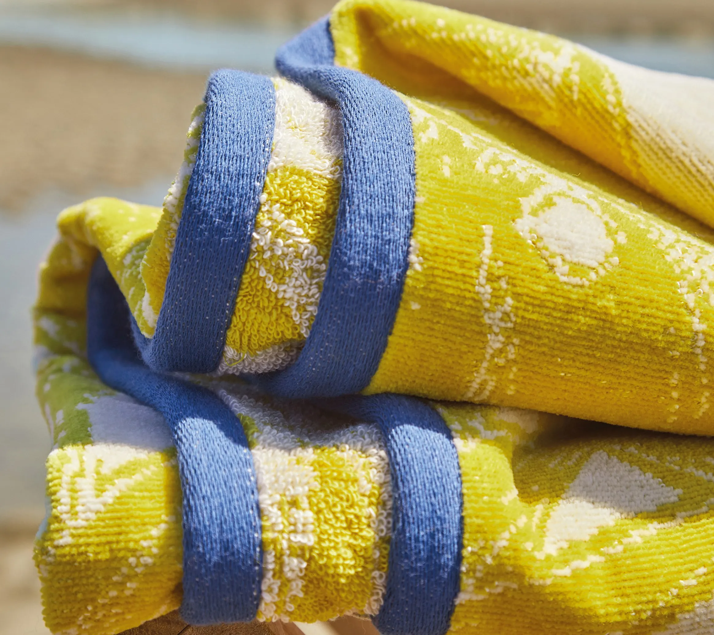 DRAP DE PISCINE PARLOUR PALM CITRUS