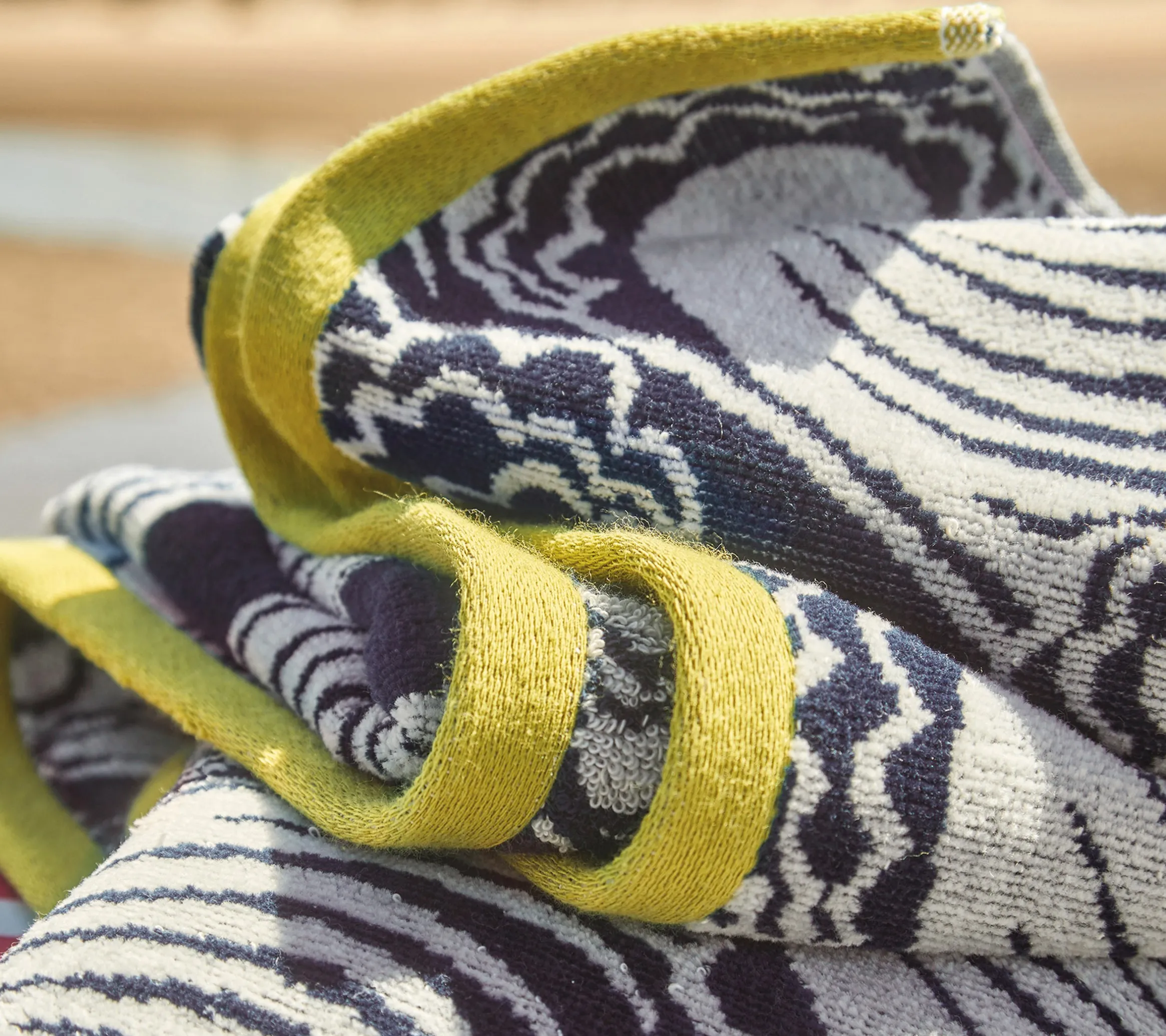 DRAP DE PISCINE RIDE THE WAVE INDIGO