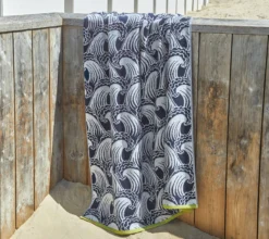 DRAP DE PISCINE RIDE THE WAVE INDIGO
