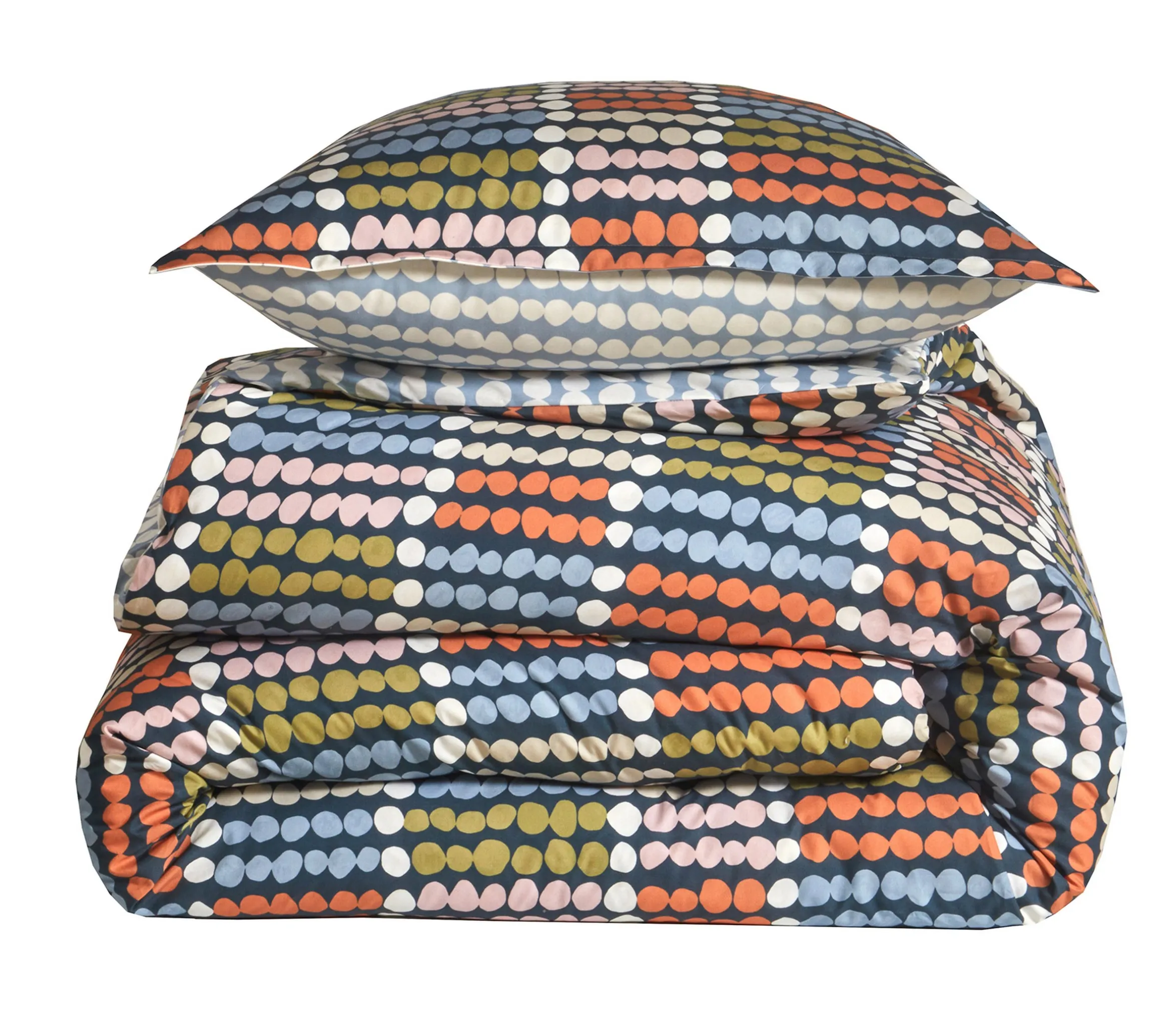 DRAP DOTS BLEU CELESTE
