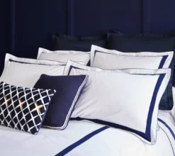 DRAP EGERIE BLEU CORINTHE