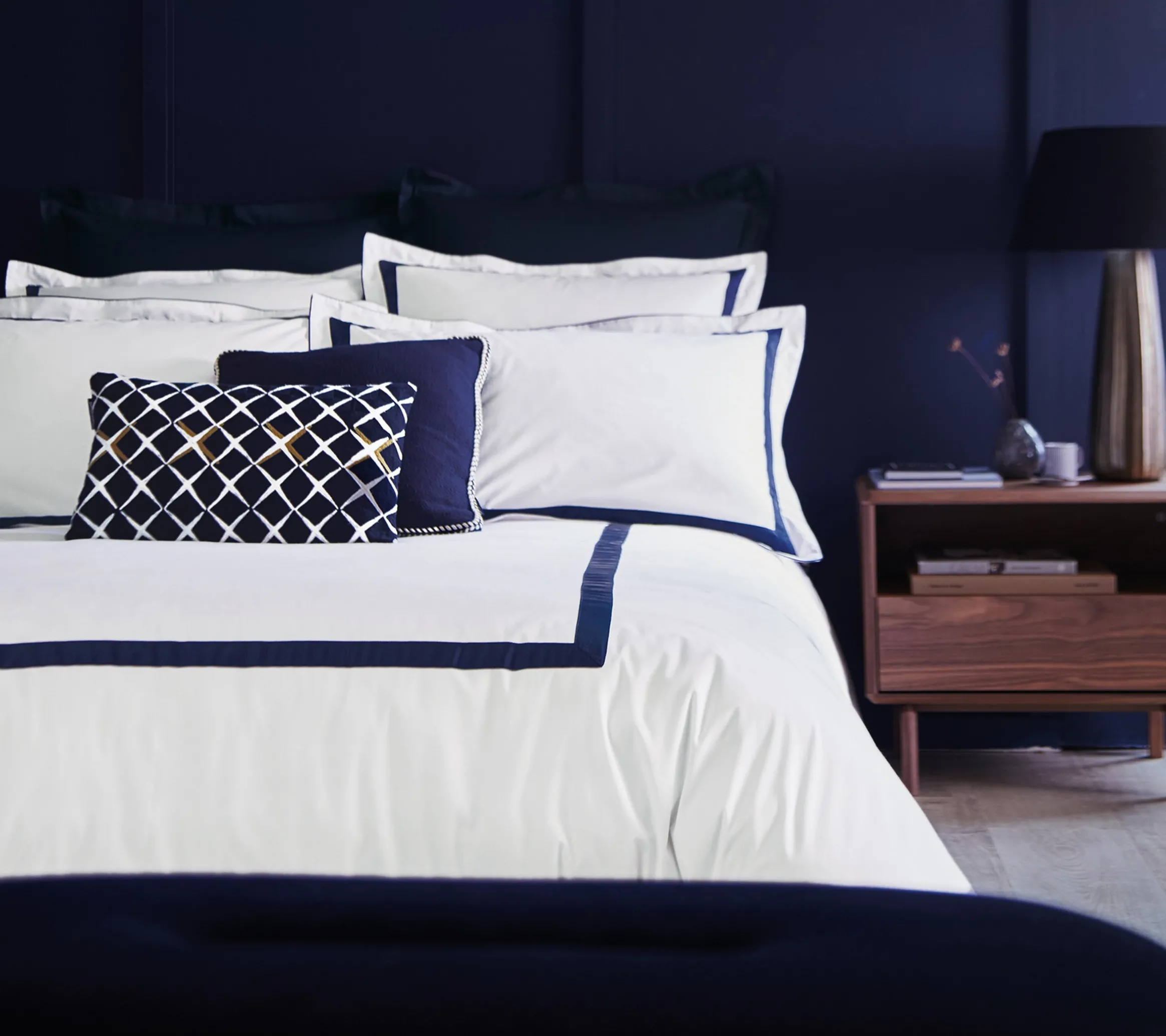 DRAP EGERIE BLEU CORINTHE