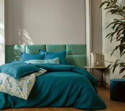 DRAP HOUSSE LOUXOR BLEU PAON