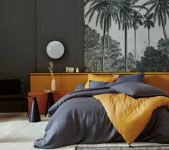 DRAP HOUSSE LOUXOR GRAPHITE