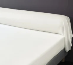 DRAP HOUSSE MOUSSON BLANC