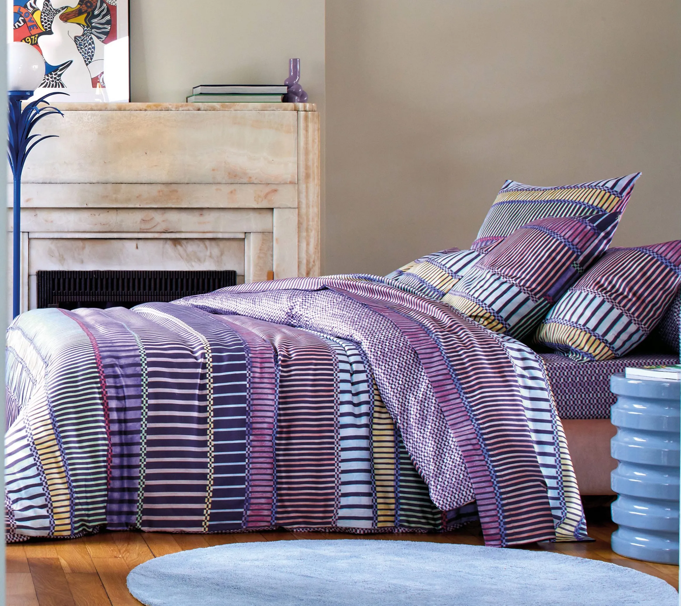 DRAP HOUSSE PORTOFINO ULTRAVIOLET