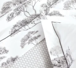 DRAP HOUSSE PROMENADE GRAPHITE