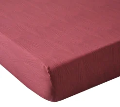 DRAP HOUSSE RESONANCES GRENAT