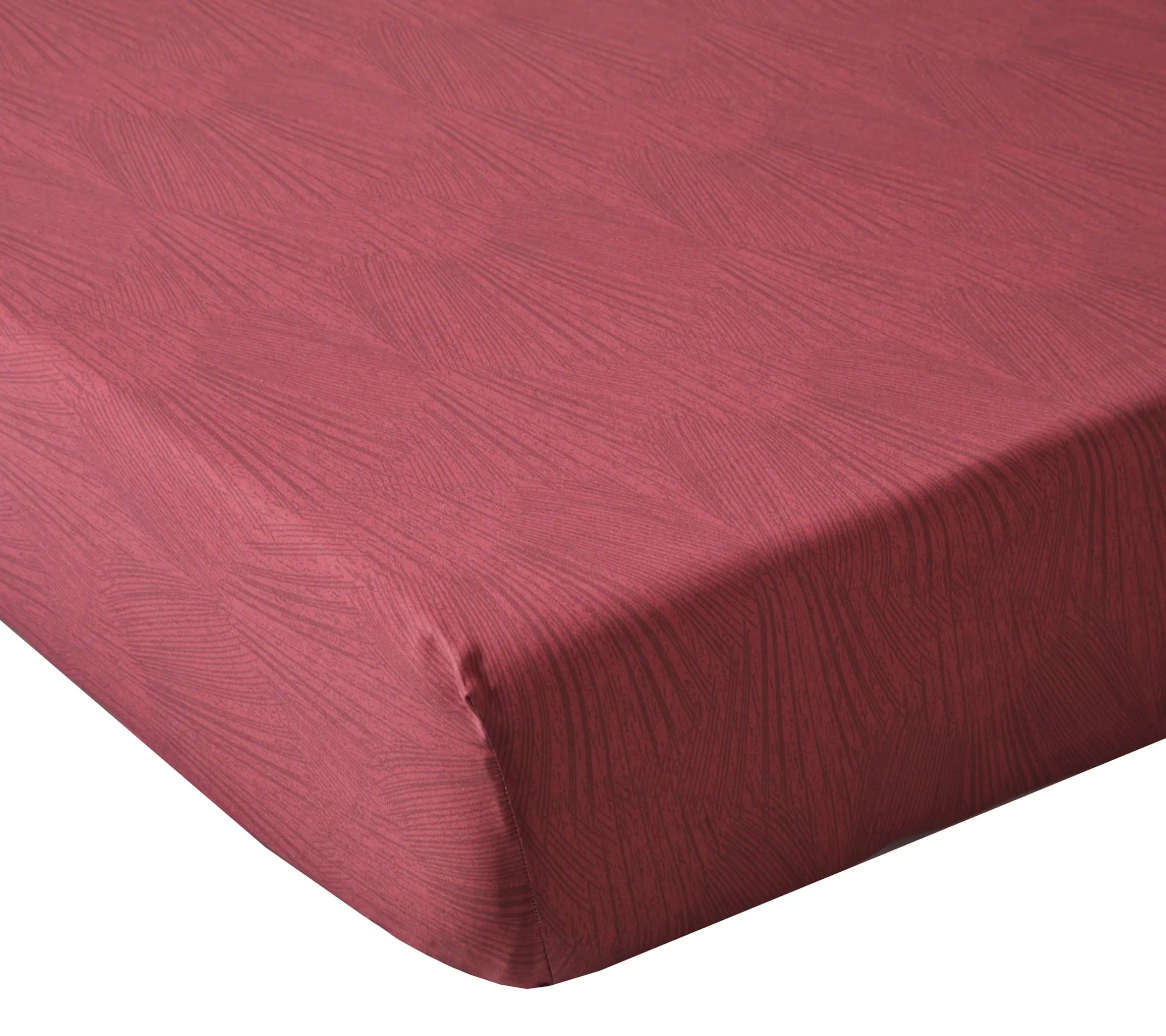 DRAP HOUSSE RESONANCES GRENAT