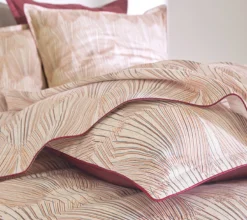 DRAP HOUSSE RESONANCES GRENAT