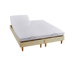 DRAP HOUSSE 2 TÊTES RESPIZEN BLANC