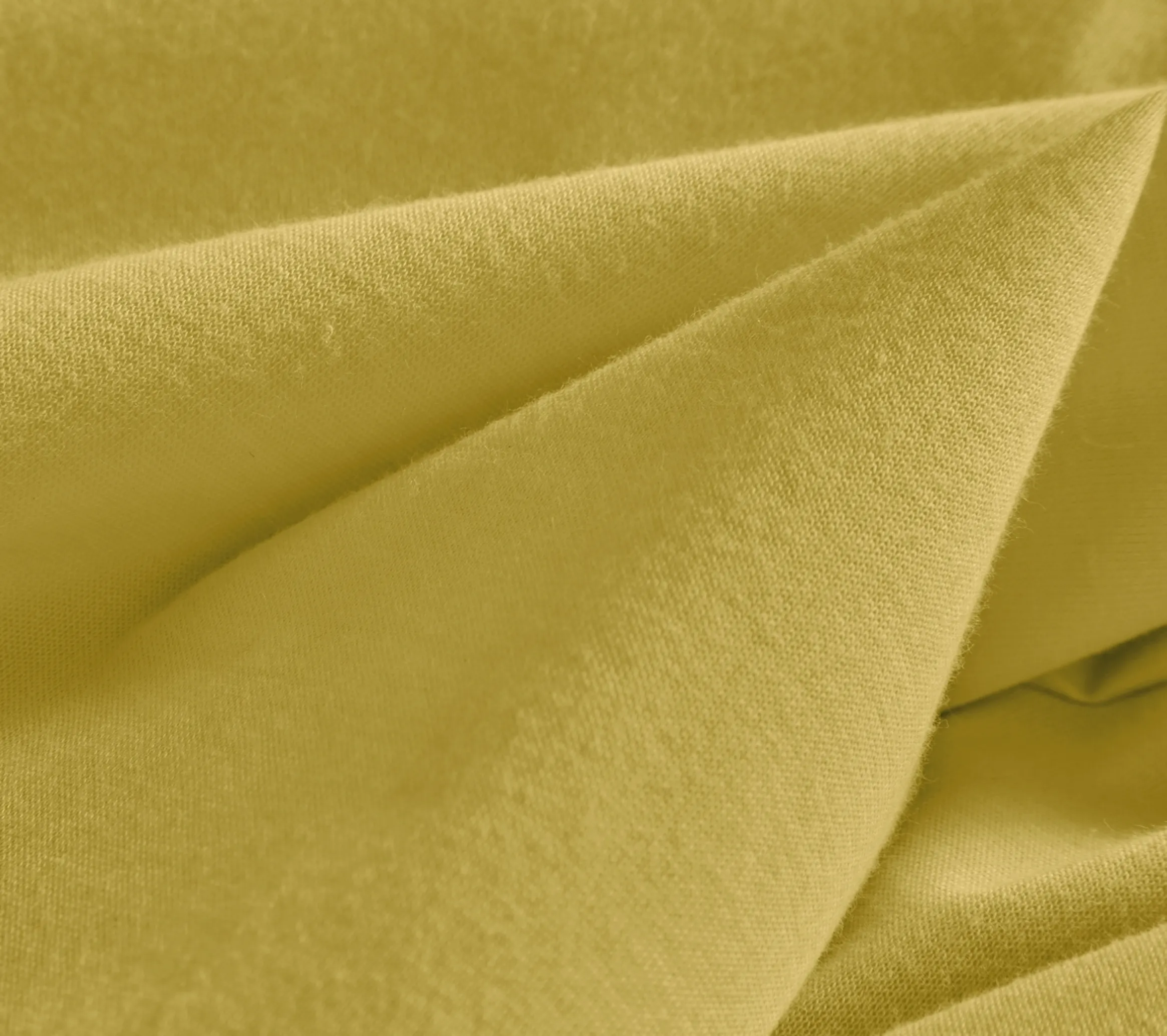 DRAP HOUSSE 2 TÊTES UNI COTON EXTENSIBLE CITRON