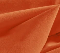 DRAP HOUSSE 2 TÊTES UNI COTON EXTENSIBLE ORANGE