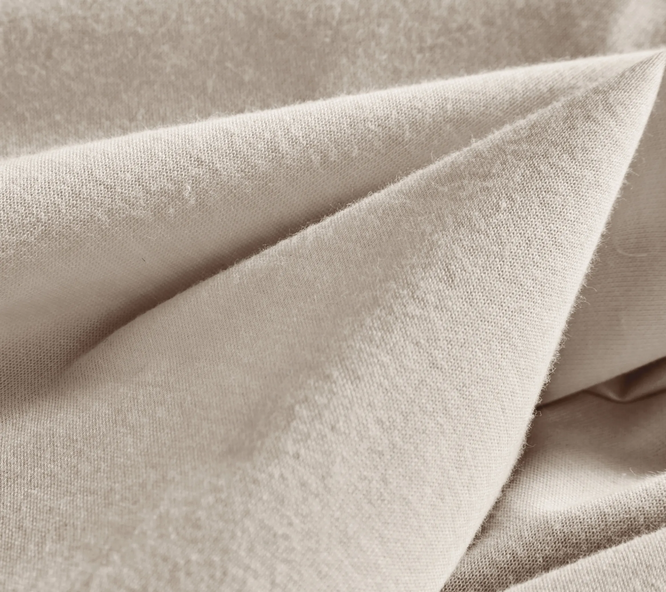 DRAP HOUSSE 2 TÊTES UNI COTON EXTENSIBLE CHANVRE