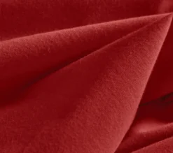 DRAP HOUSSE 4 TÊTES UNI COTON EXTENSIBLE CARMIN