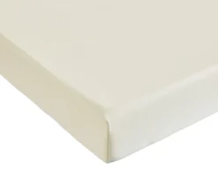 DRAP HOUSSE 4 TÊTES UNI COTON EXTENSIBLE COQUILLE