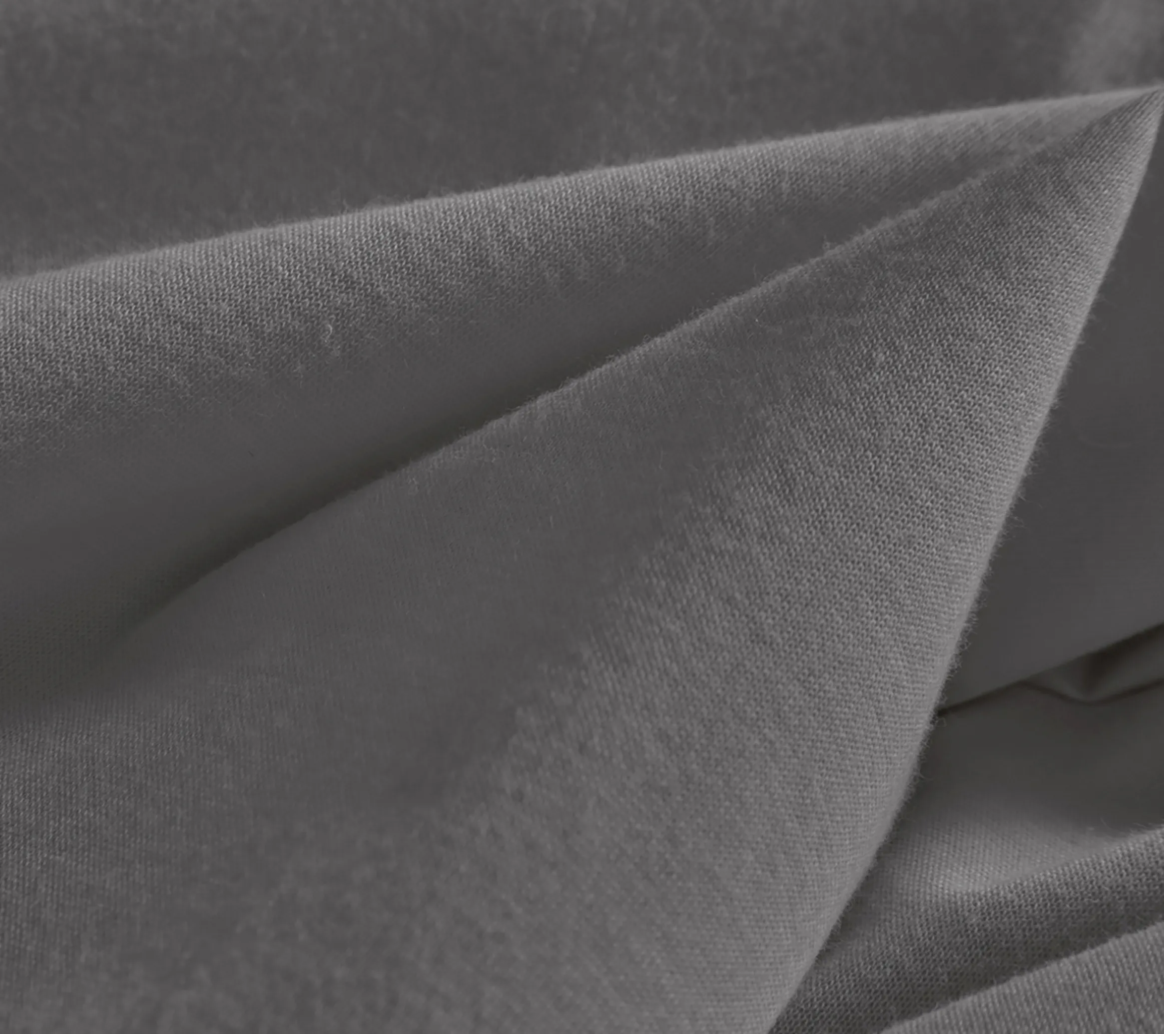 DRAP HOUSSE 2 TÊTES UNI COTON EXTENSIBLE ANTHRACITE