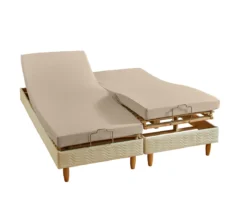 DRAP HOUSSE 4 TÊTES UNI PERCALE LIN