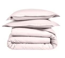 DRAP HOUSSE 2 TÊTES UNI PERCALE PETALE