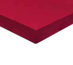 DRAP HOUSSE UNI COTON CARMIN