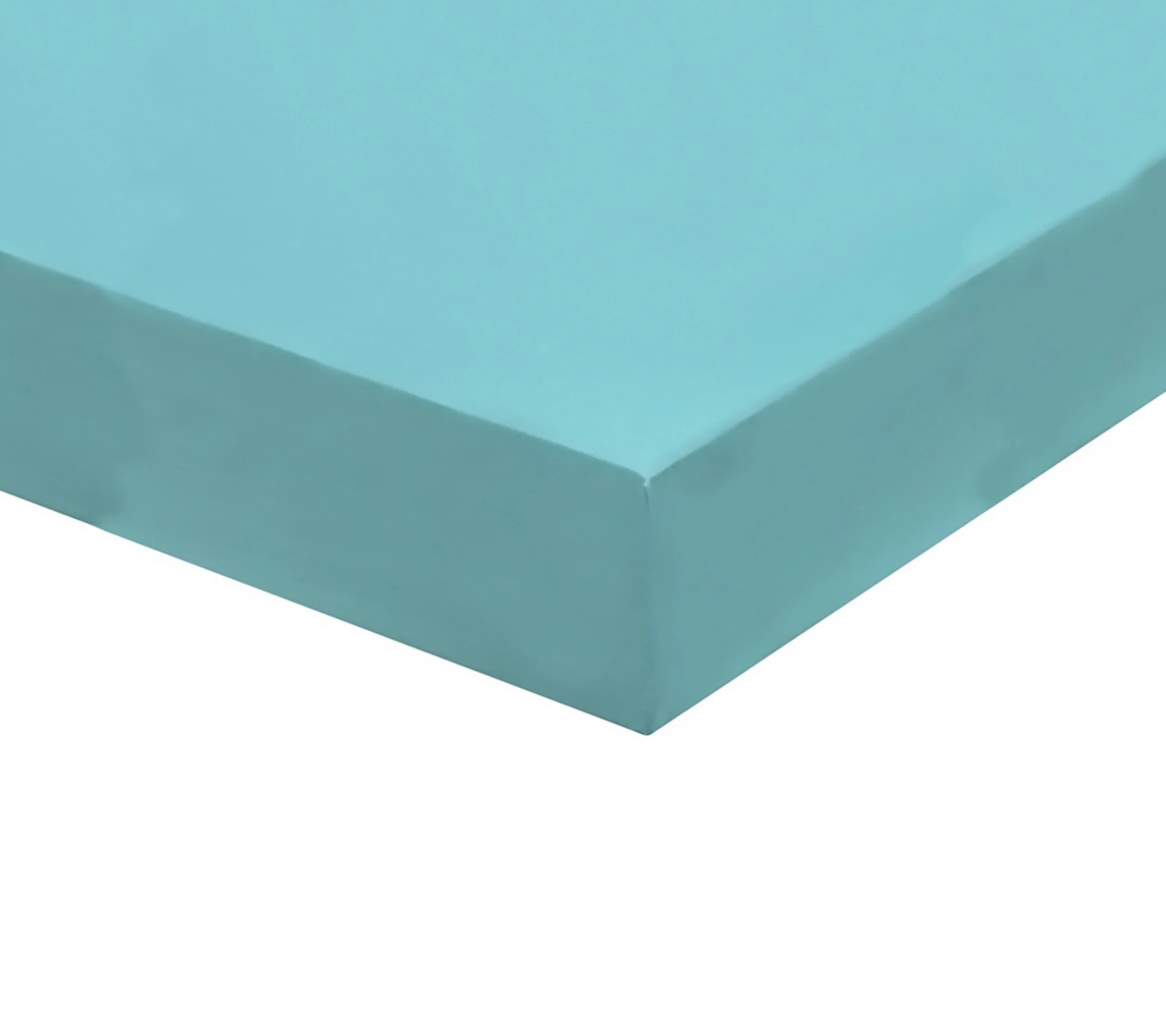 DRAP HOUSSE UNI COTON EMERAUDE