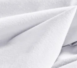 DRAP HOUSSE UNI COTON EXTENSIBLE BLANC