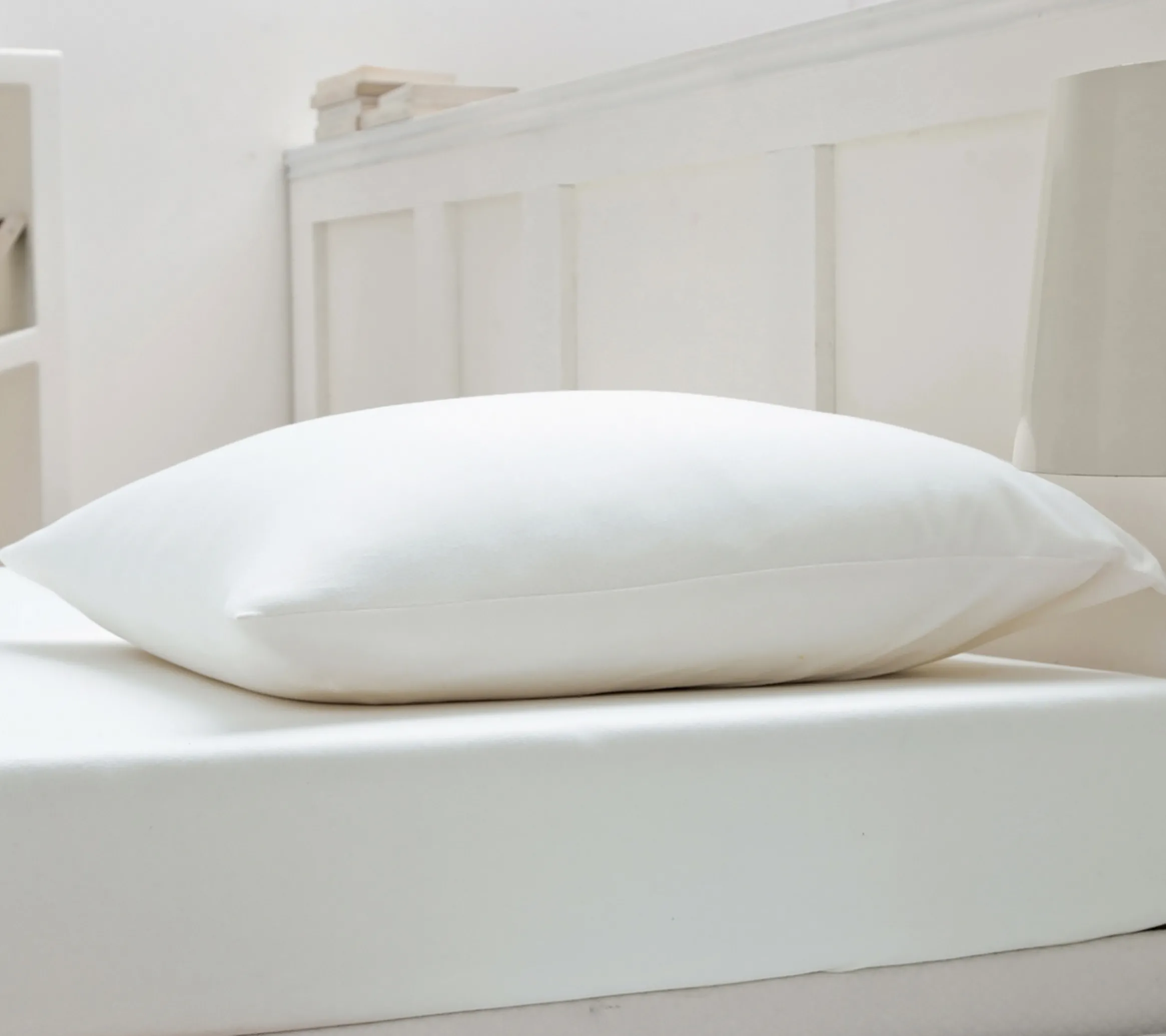 DRAP HOUSSE UNI COTON EXTENSIBLE BLANC