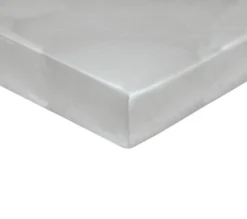 DRAP HOUSSE UNI COTON PERLE