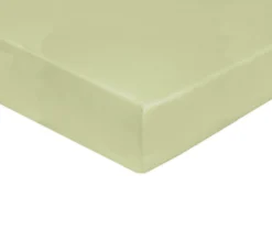 DRAP HOUSSE UNI COTON TILLEUL