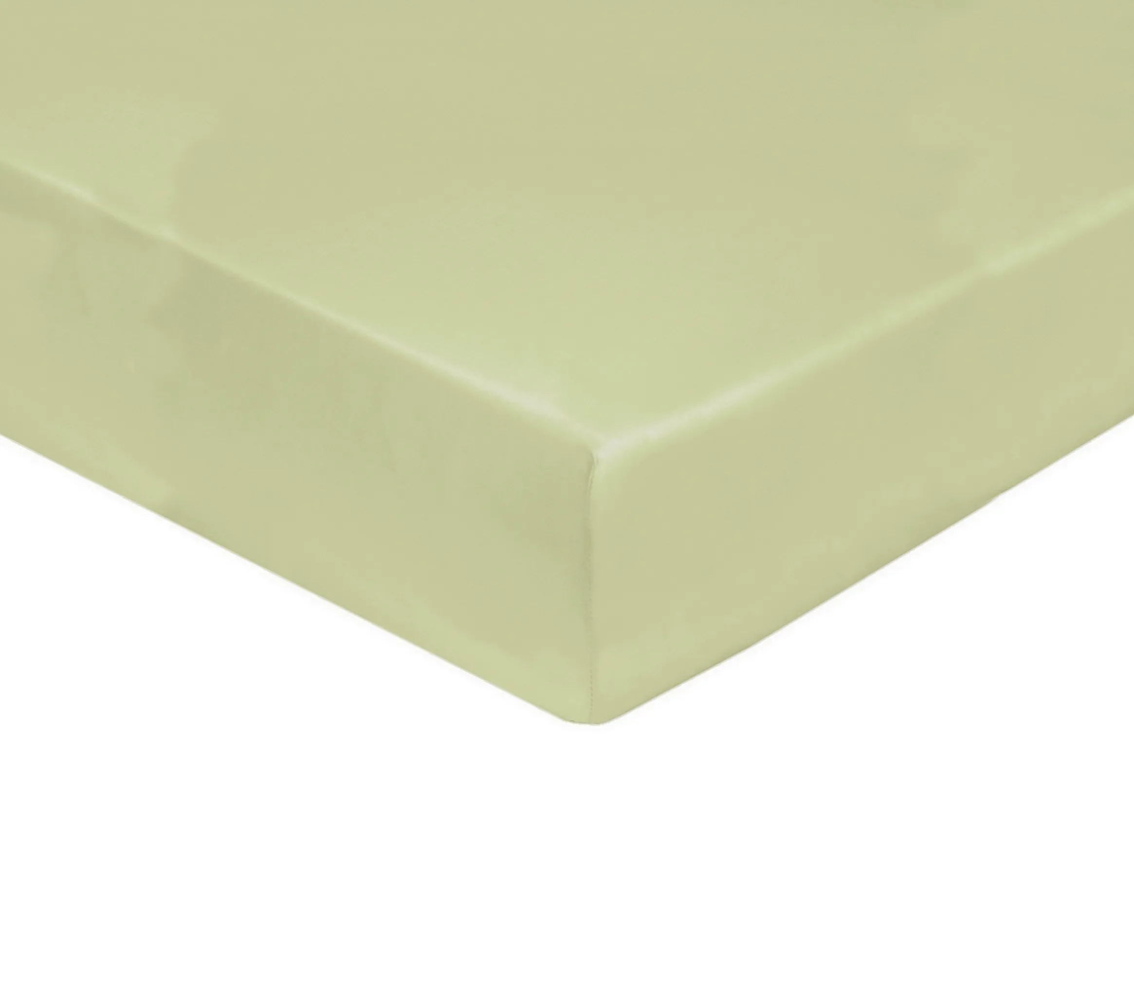 DRAP HOUSSE UNI COTON TILLEUL