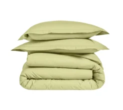DRAP HOUSSE UNI PERCALE ANIS