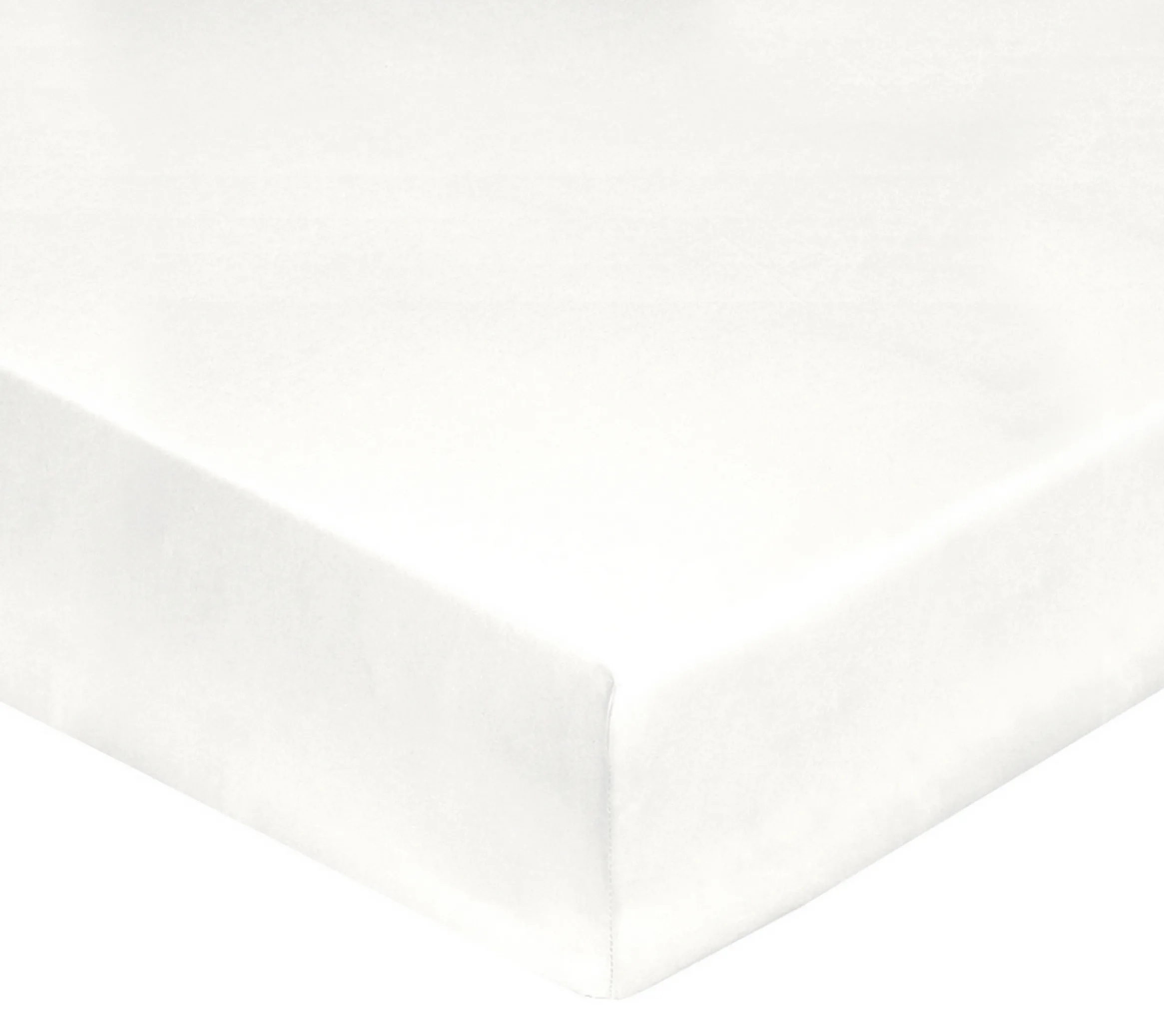 DRAP HOUSSE UNI PERCALE BLANC