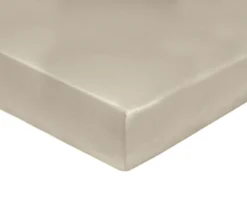 DRAP HOUSSE UNI PERCALE CHANVRE