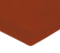 DRAP HOUSSE UNI PERCALE TERRA COTA