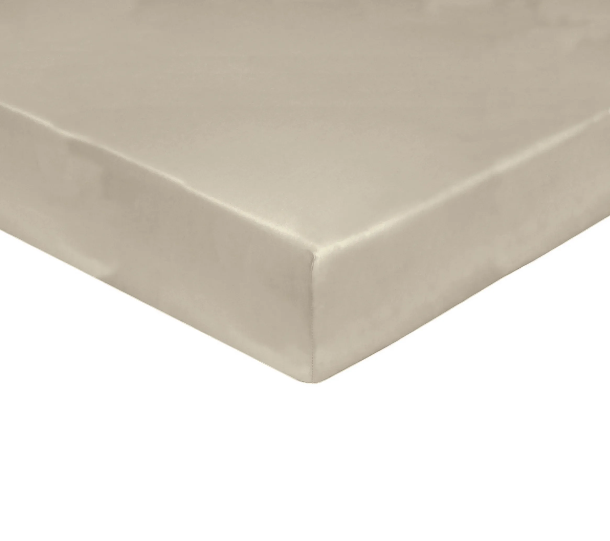 DRAP HOUSSE UNI SATIN CHANVRE