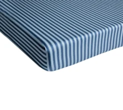 DRAP HOUSSE WATER GARDEN BLEU