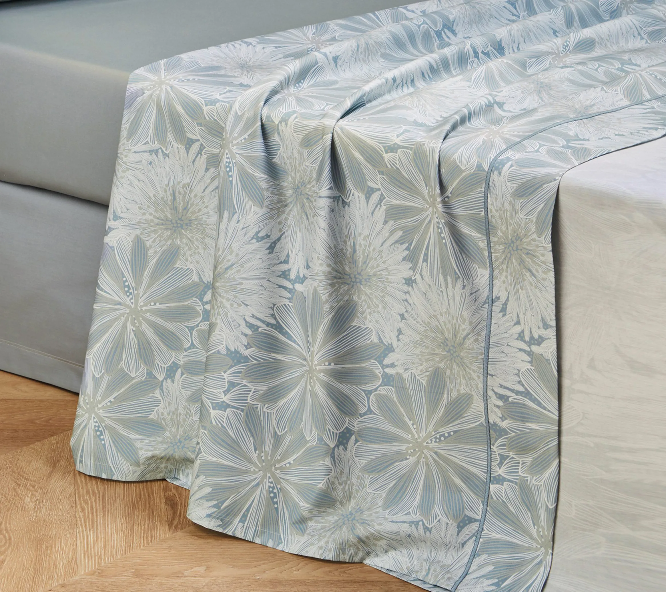 DRAP SERENITE BLEU CIEL