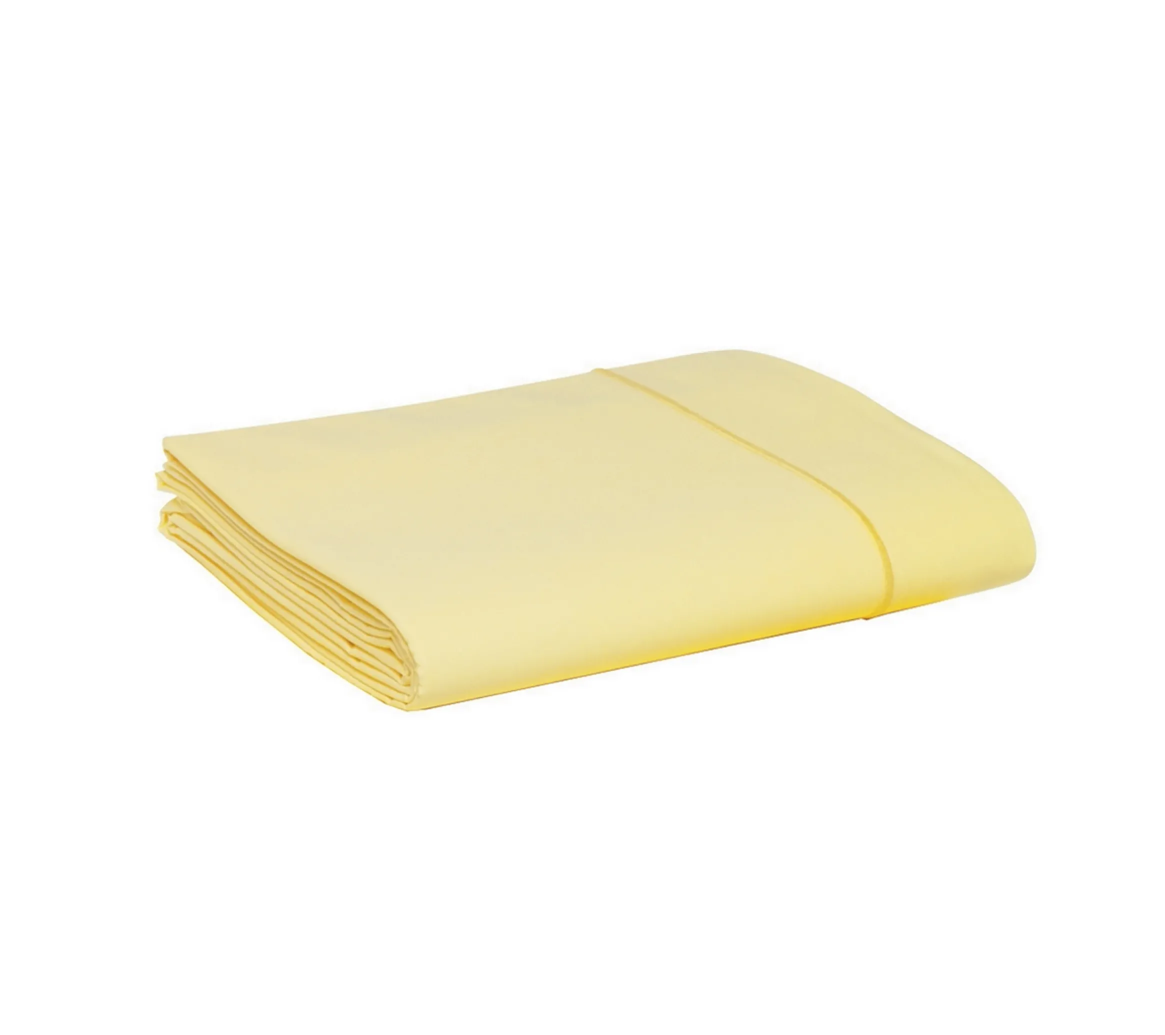 DRAP UNI COTON JAUNE