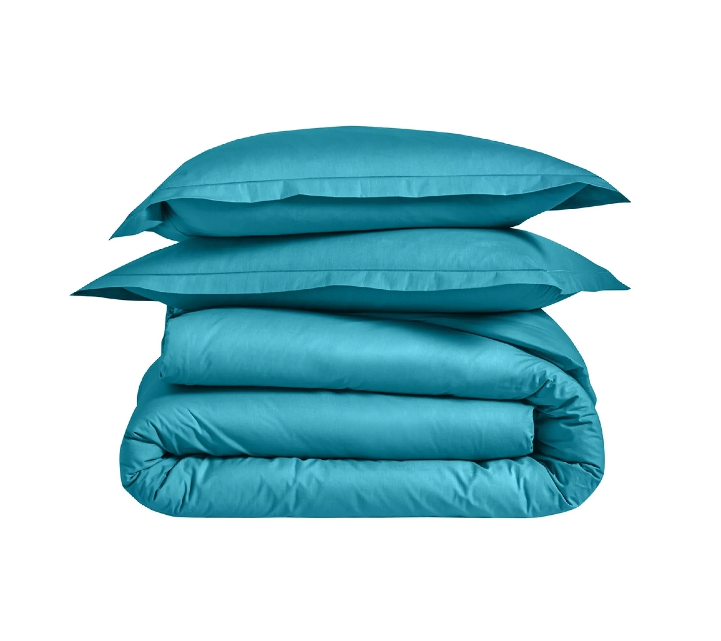 DRAP UNI PERCALE BLEU CANARD