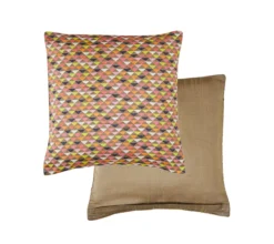 ENSEMBLE ENVELOPPE COUSSIN COCKTAIL CORAIL