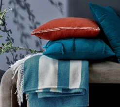 ENSEMBLE ENVELOPPE COUSSIN EDEN TERRA COTA