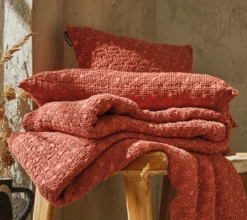 ENSEMBLE ENVELOPPE COUSSIN EVEREST TERRA COTA