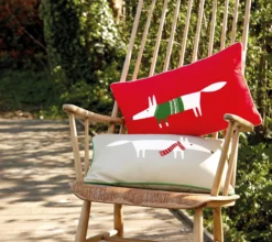 ENSEMBLE ENVELOPPE COUSSIN FOXY PERLE