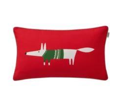 ENSEMBLE ENVELOPPE COUSSIN FOXY ROUGE